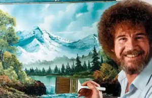 Bob Ross creatieve schilderworkshop